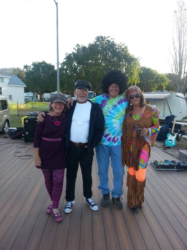 We were rockin out to the 60s!  Had a groovy time!  Really bitchin!