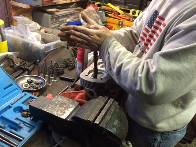 Heads Getting rebuilt