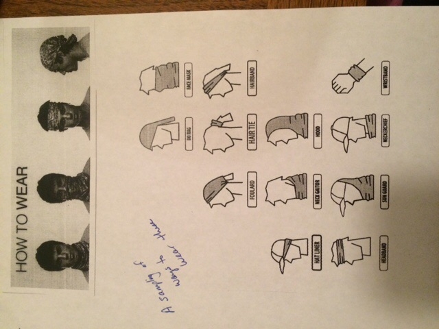 Some Ways to wear a Buff