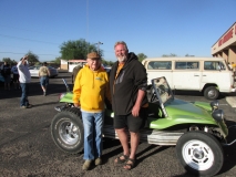Bruce Meyers and me with my buggy 11Oct2013