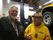 Terry Bullis meeting Bruce Meyers for the first time