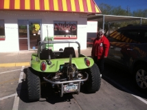 buggy at Nico's with Sherry