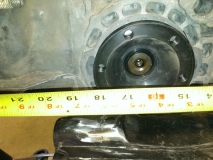 094 5speed center of flange to torsion housing
