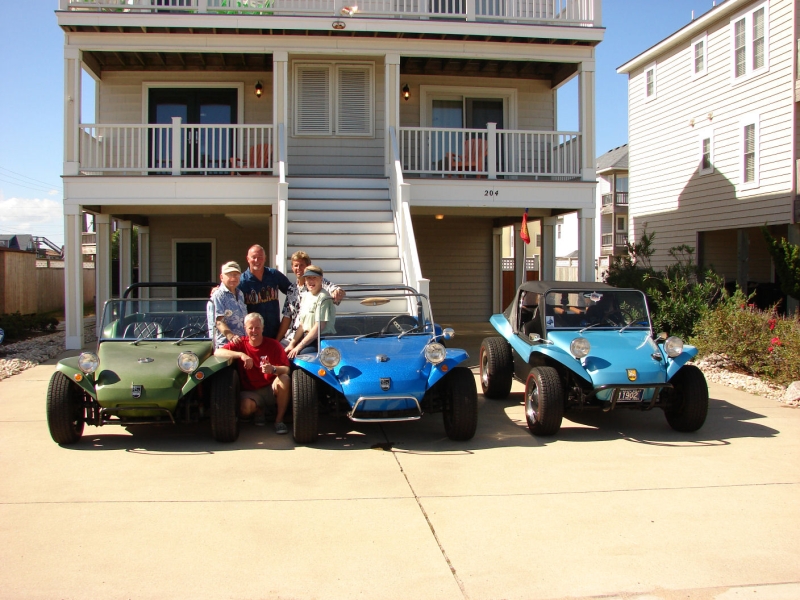 Bruce, Winnie, Bud, Vince and me.