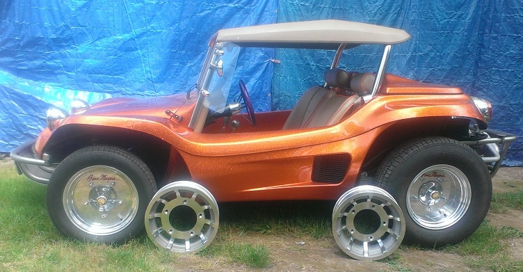 kick out with PRT wheels on ground