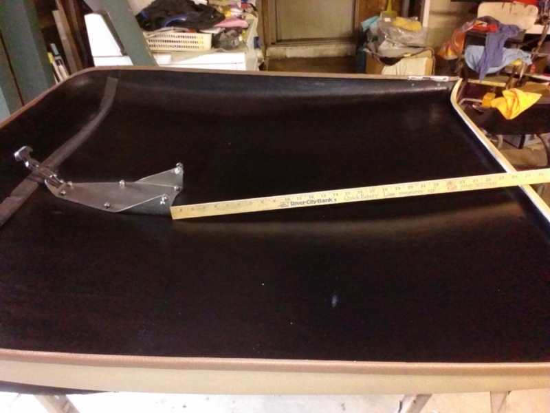 bracket to front of roof