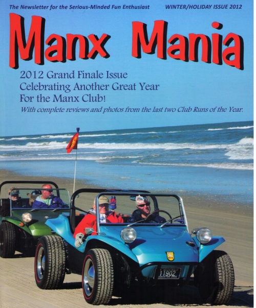 Manx Mania Cover - Winter Holiday Issue 2012