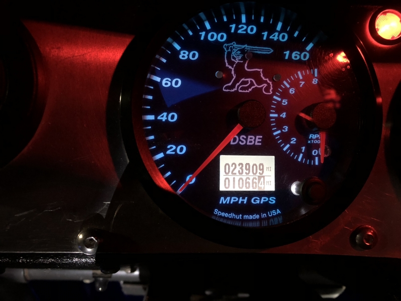 Iron Buggy Speedo Finish